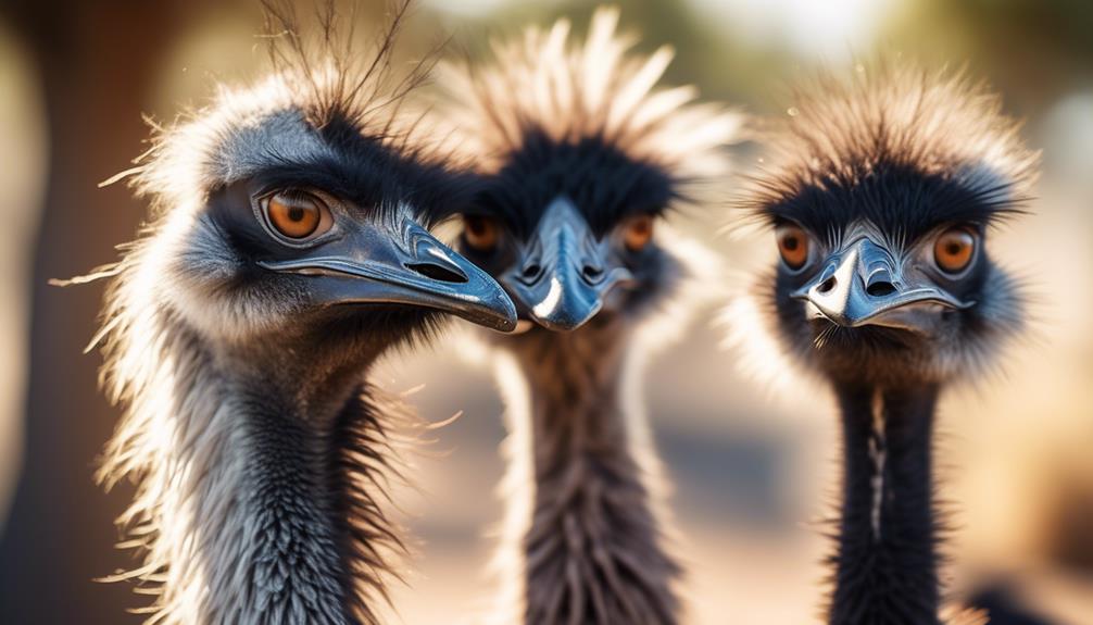 capturing emu social behaviors