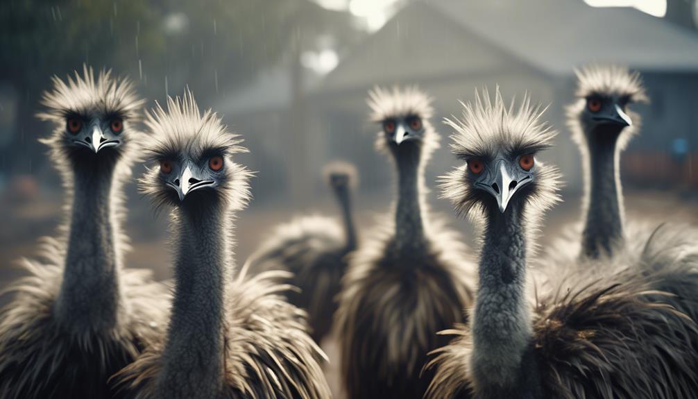 disease outbreaks affecting emus