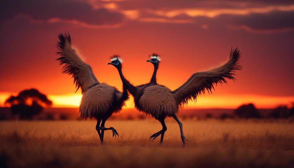 elaborate bird courtship dances