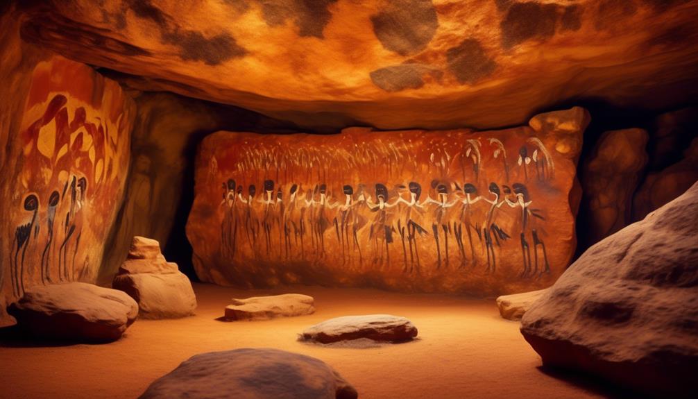 emu depictions in rock art