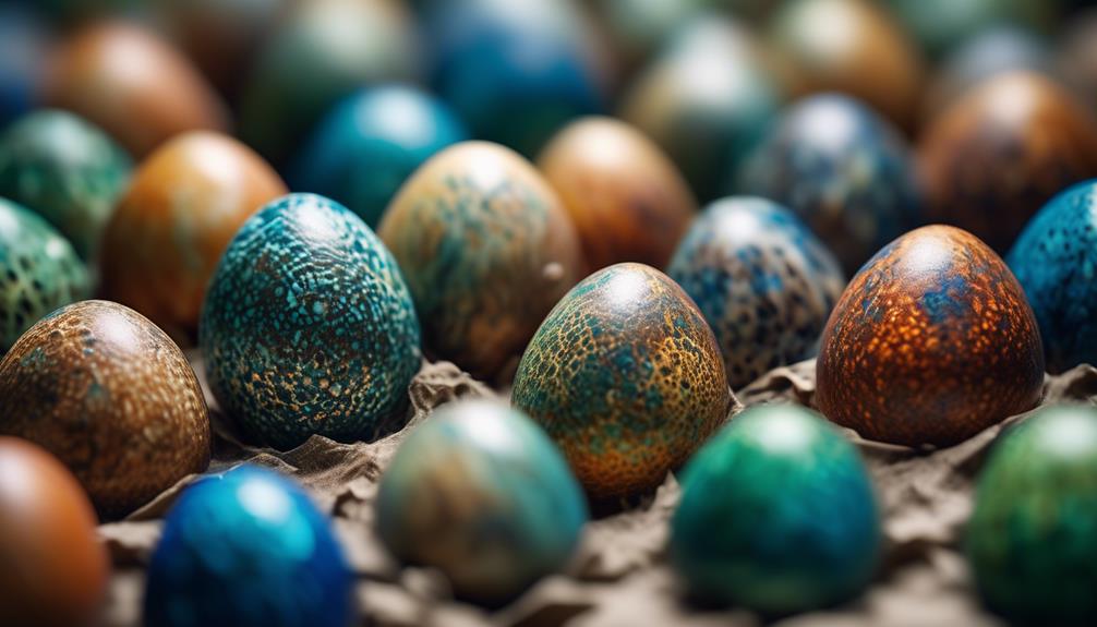 emu eggshell color research