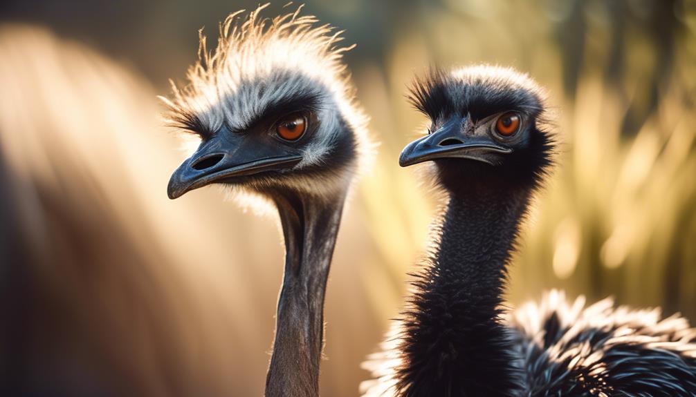 emu grooming for healthy feathers