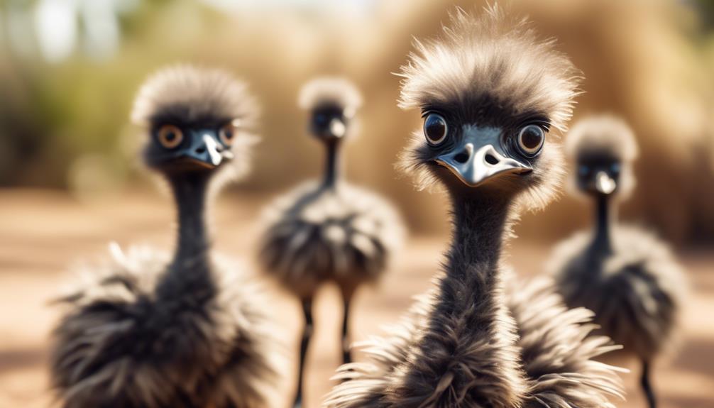 emu growth and development