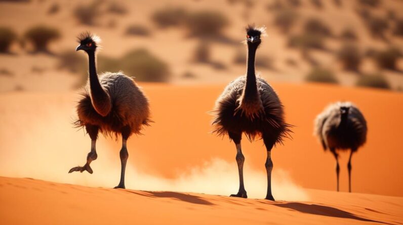 emu photography capturing majestic moments