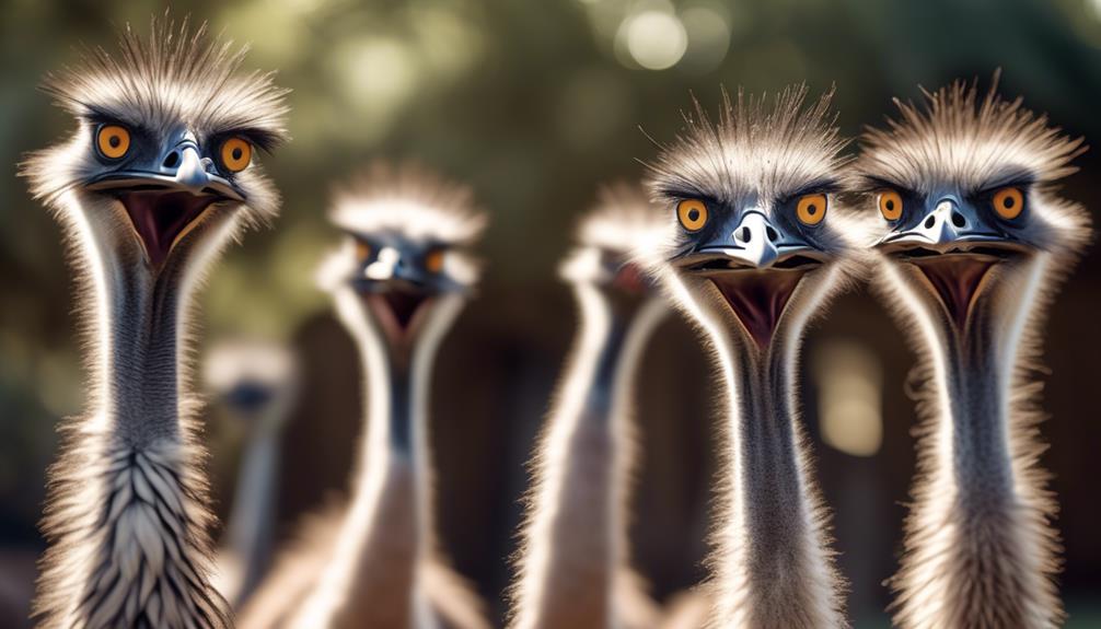 emu vocalizations and social interaction
