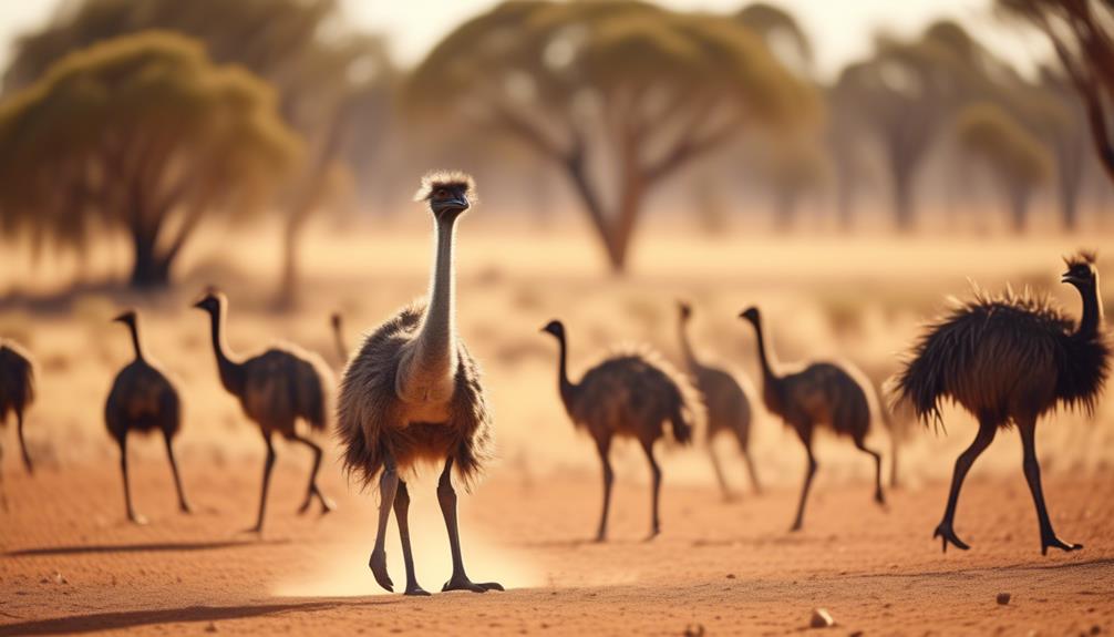 emu wrangling in the wild