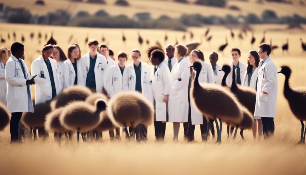 emus aiding scientific exploration