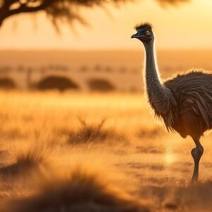 emus and wildlife photography