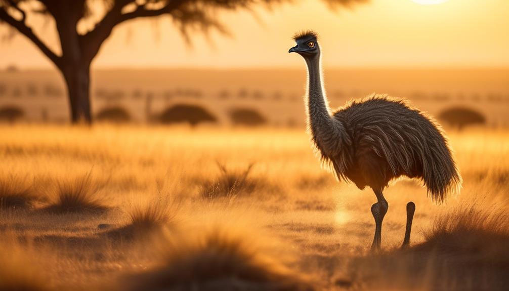 emus and wildlife photography