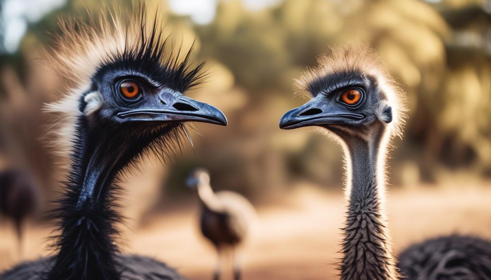 emus face predator threats