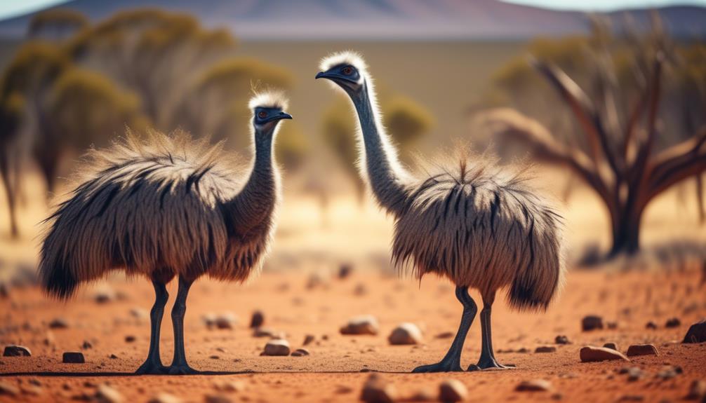 emus genetic adaptations in australia