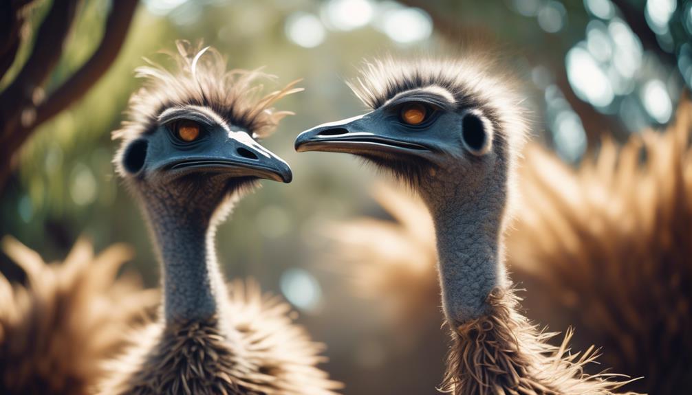 emus in ancient legends
