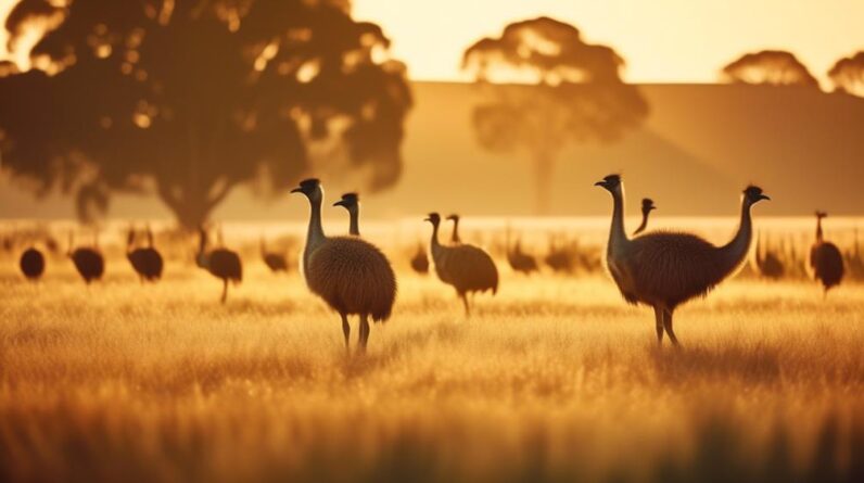 emus in australian farming