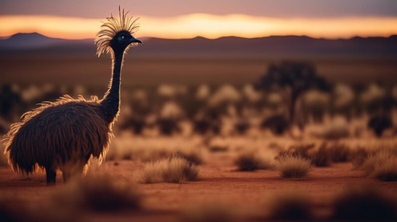 emus in australian folklore