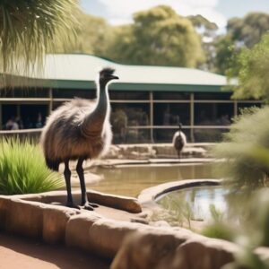 emus in captive environments