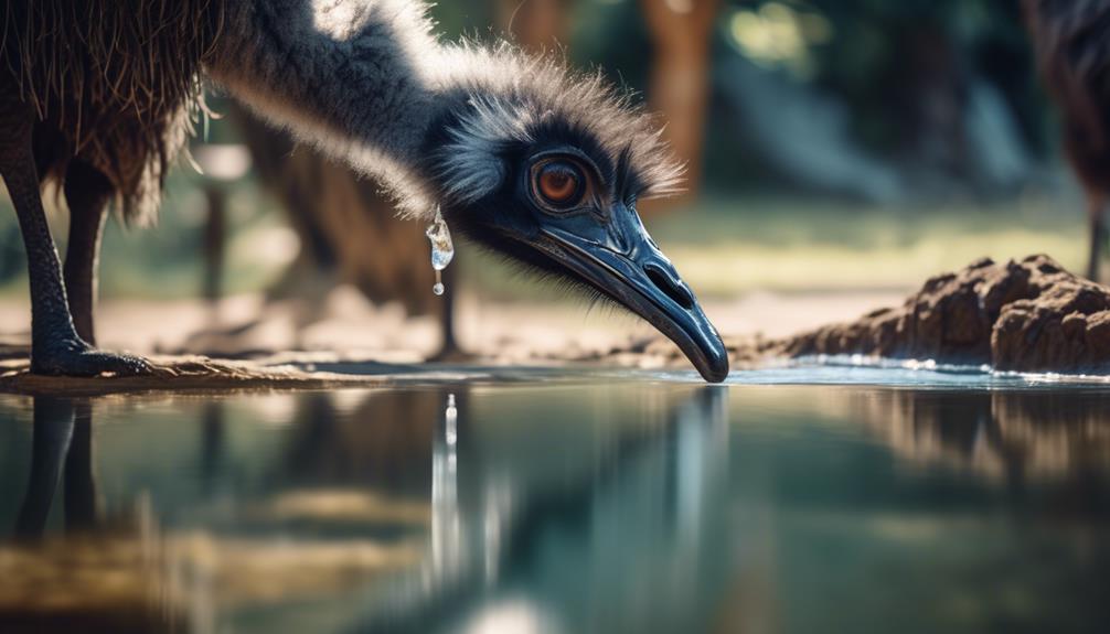 emus rely on water