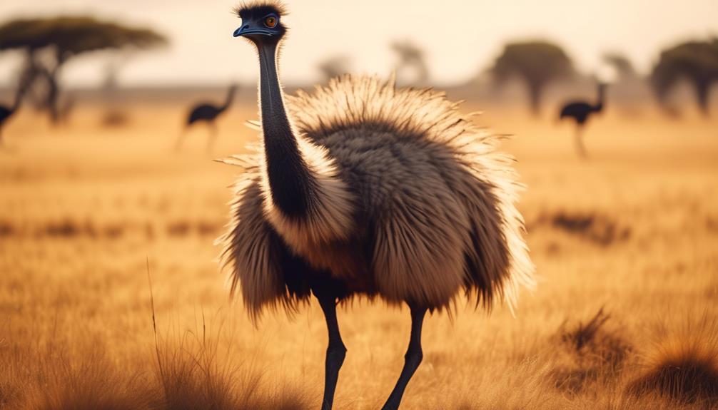 emus thrive in savannas