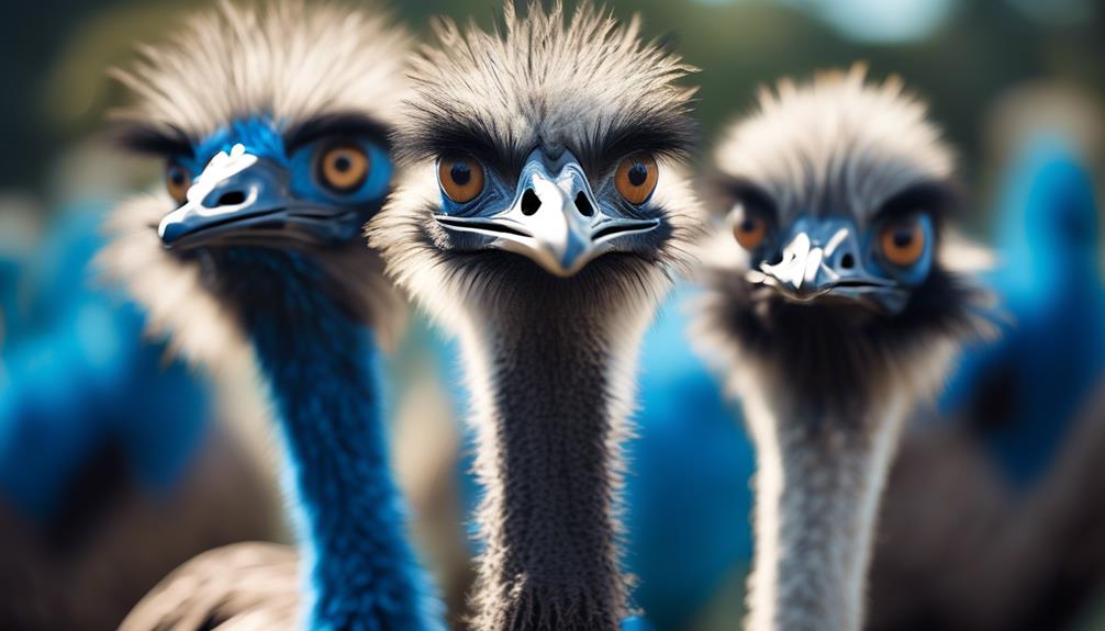 emus versus ostriches key distinctions