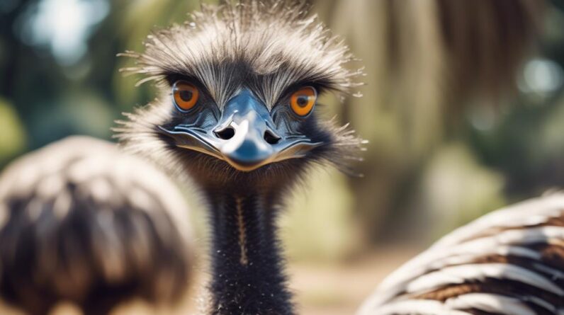 examining the anatomy of emus