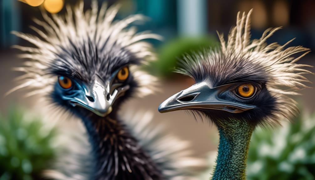 fiber s impact on emu feathers