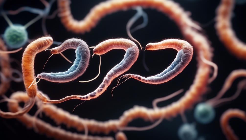 invasive worms infest humans