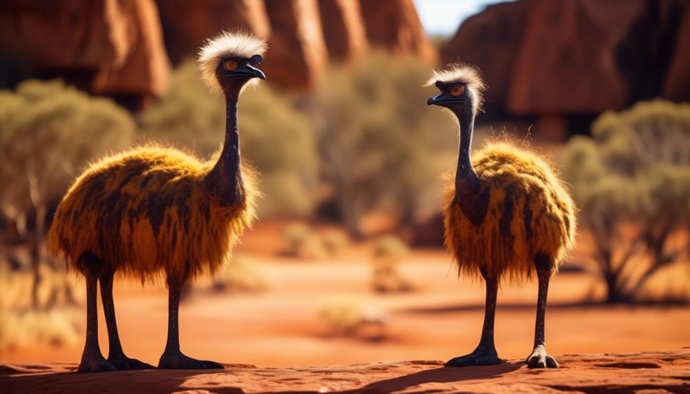 protecting emu rock art