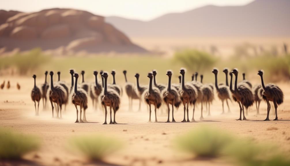 protecting emus in arabia