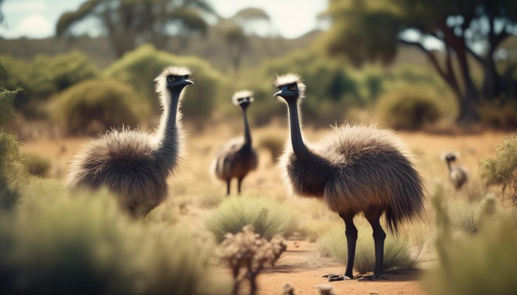 protecting the endangered emu