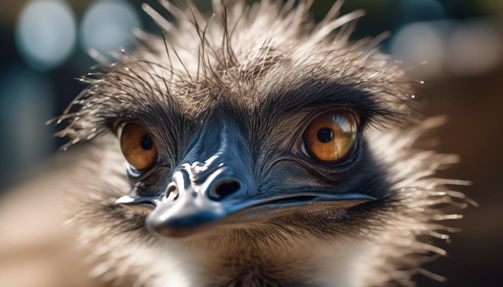 studying emu behavioral patterns