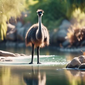 water is vital for emus