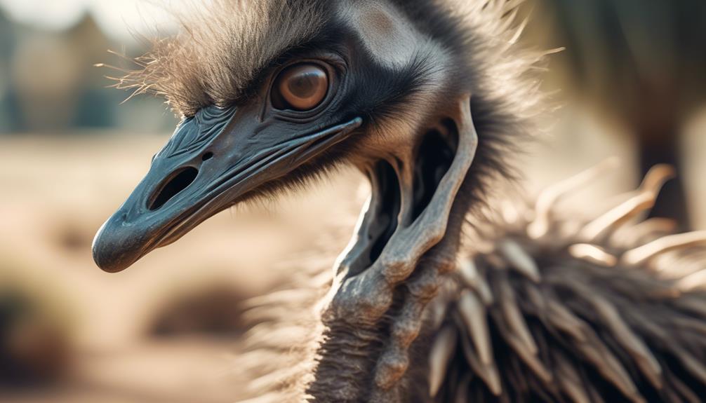 emu anatomy and physiology