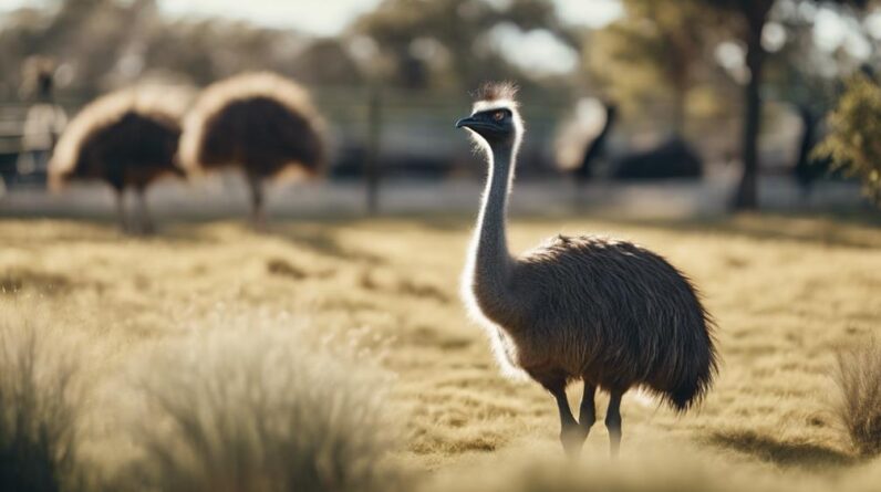 emu behavior comparison study