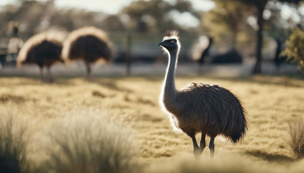 emu behavior comparison study