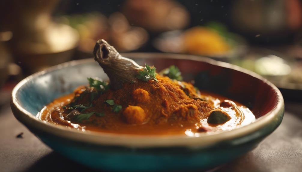 emu curry with spices