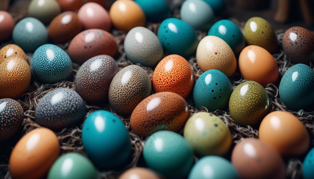 emu eggs distinct features