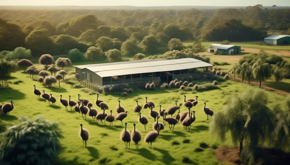 emu farm location selection