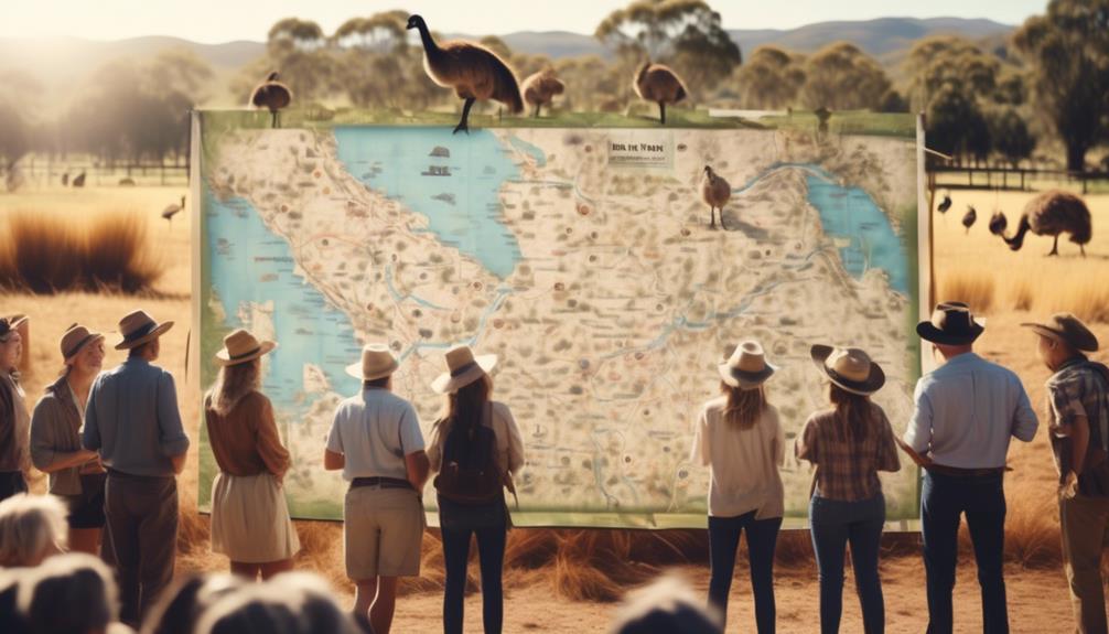 emu farm tour planning