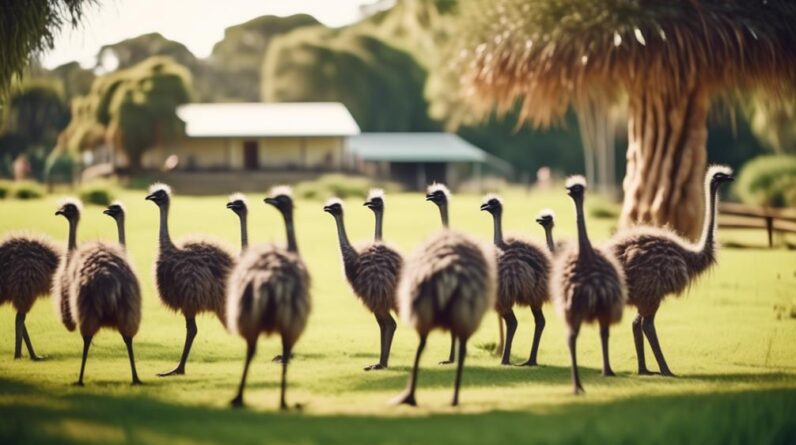 emu farm tours thriving