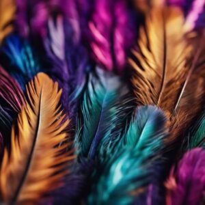 emu feather fashion statement