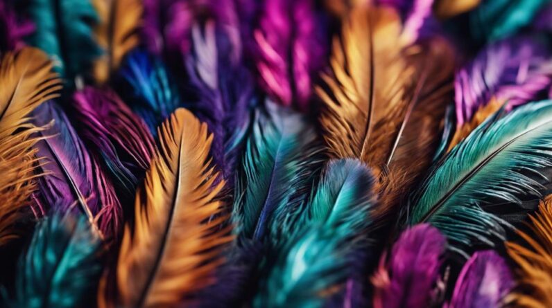 emu feather fashion statement