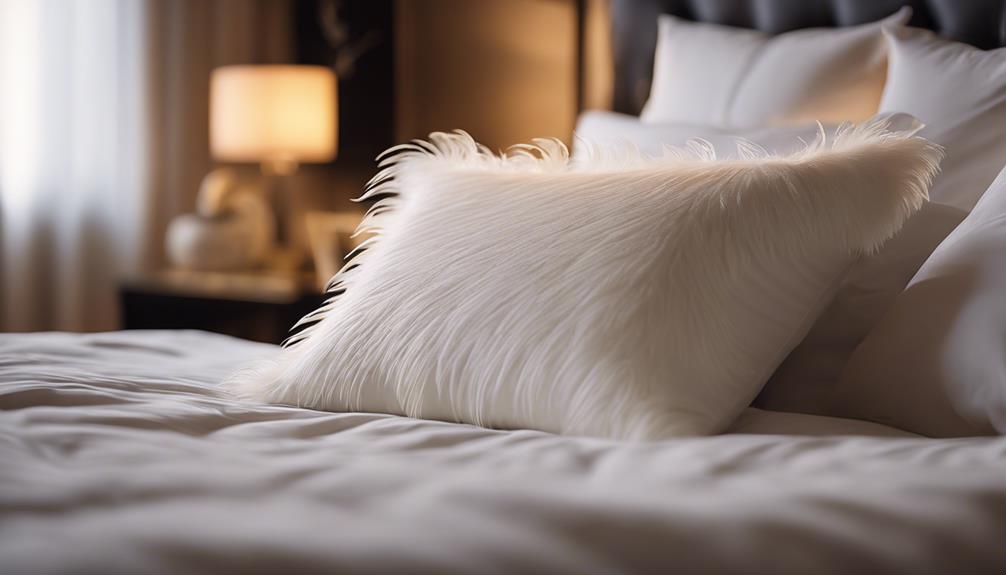 emu feather pillows ultimate luxury