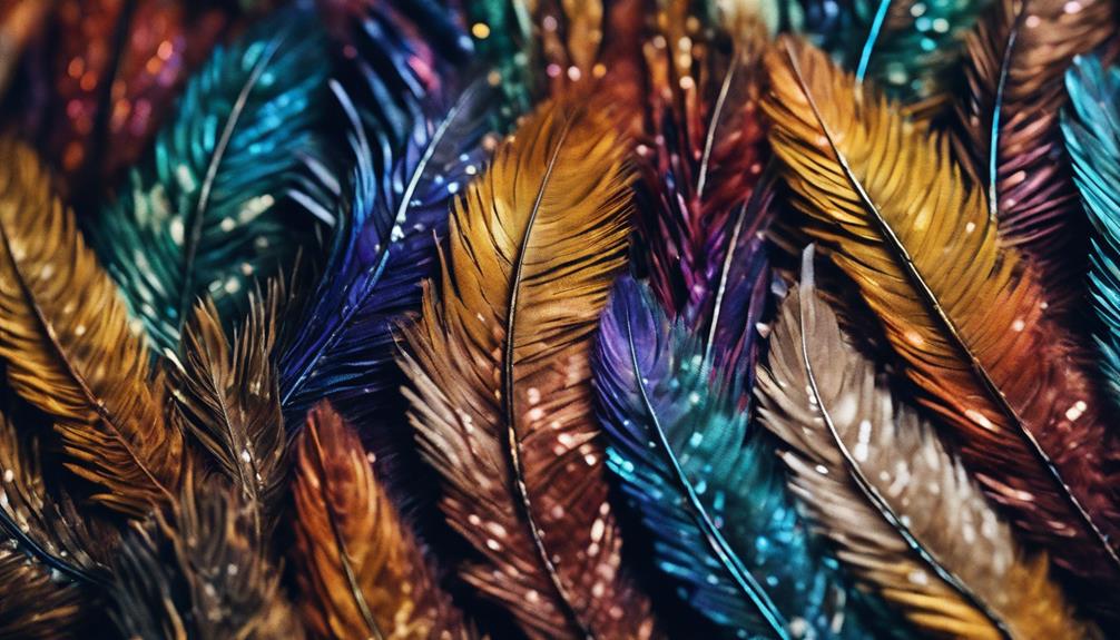 emu feathers for art