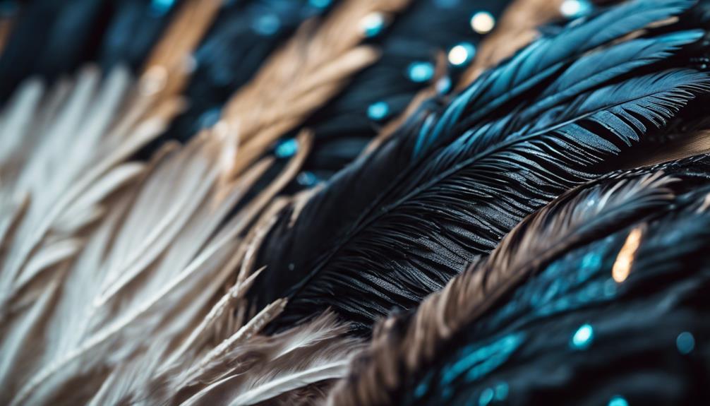 emu feathers inspire creativity