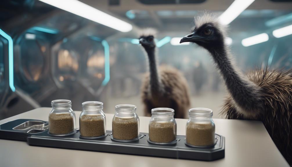 emu feed and nutrition
