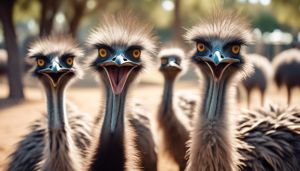 emu hierarchy and behavior