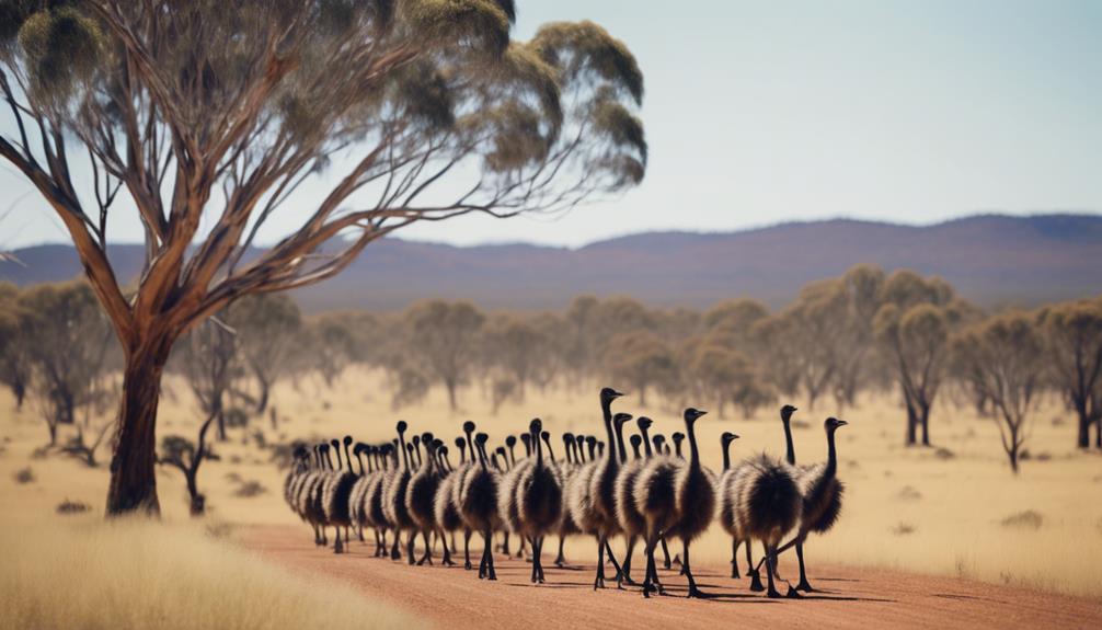 emu invasion in australia