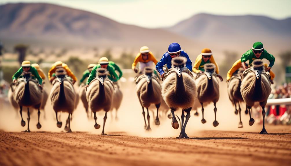 emu racing past and present