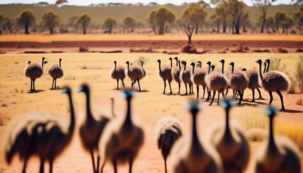 emu themed tourism in australia