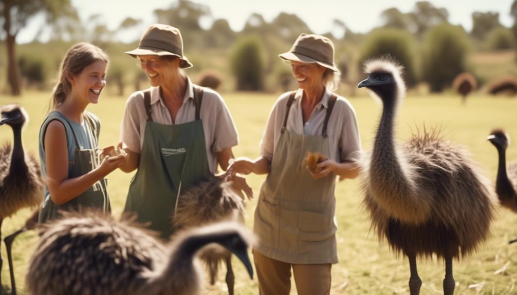 emu tourism and education