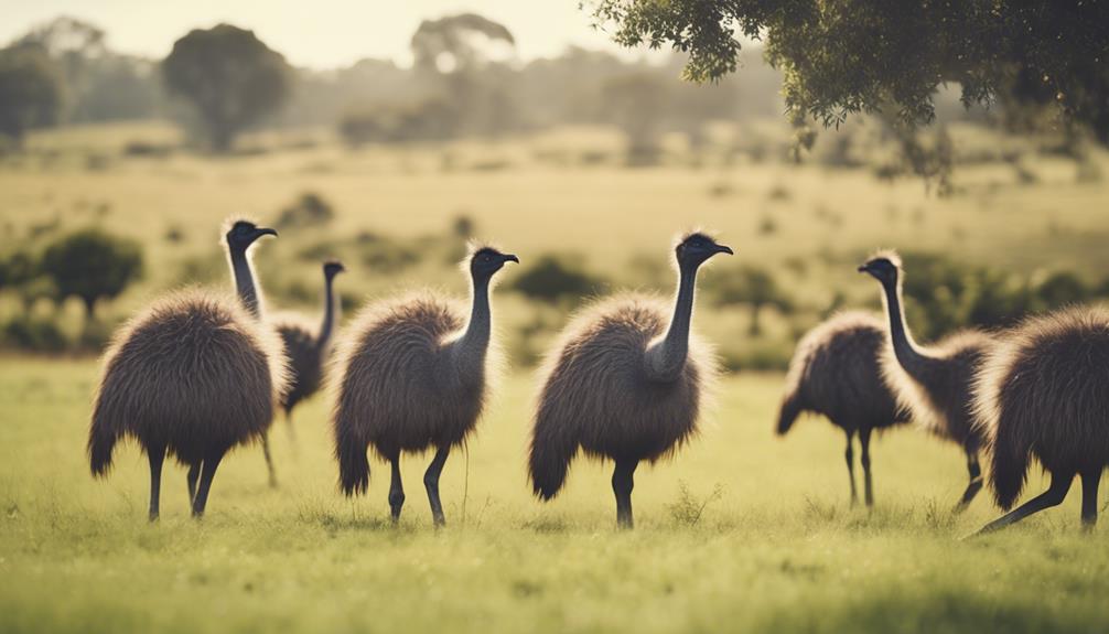 emus as eco friendly grazers